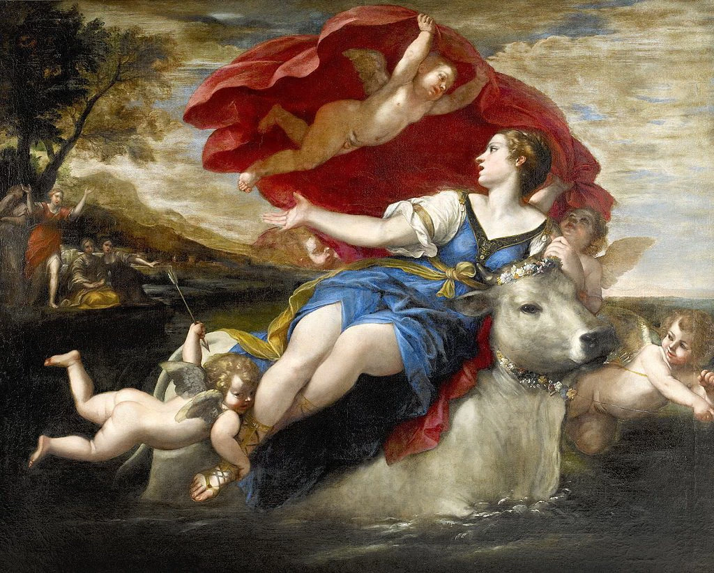 Il ratto di Europa - Hermitage, San Pietroburgo